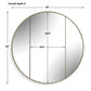 Amram Round Mirror