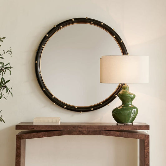 Helia Round Mirror