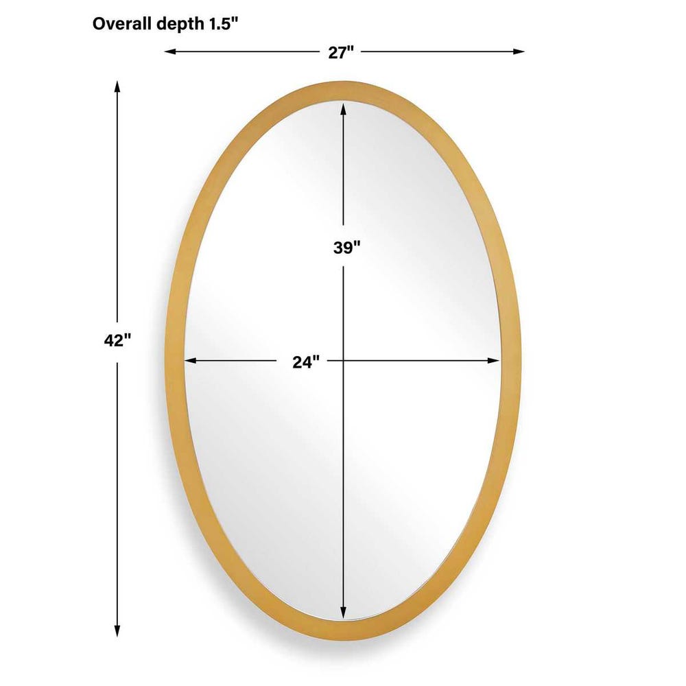 Elstree Oval Mirror