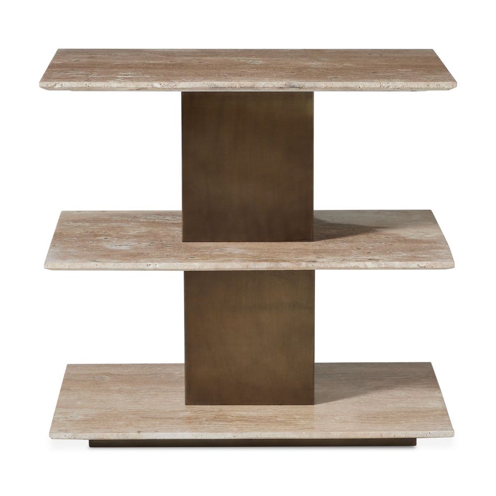 Travertini Accent Table
