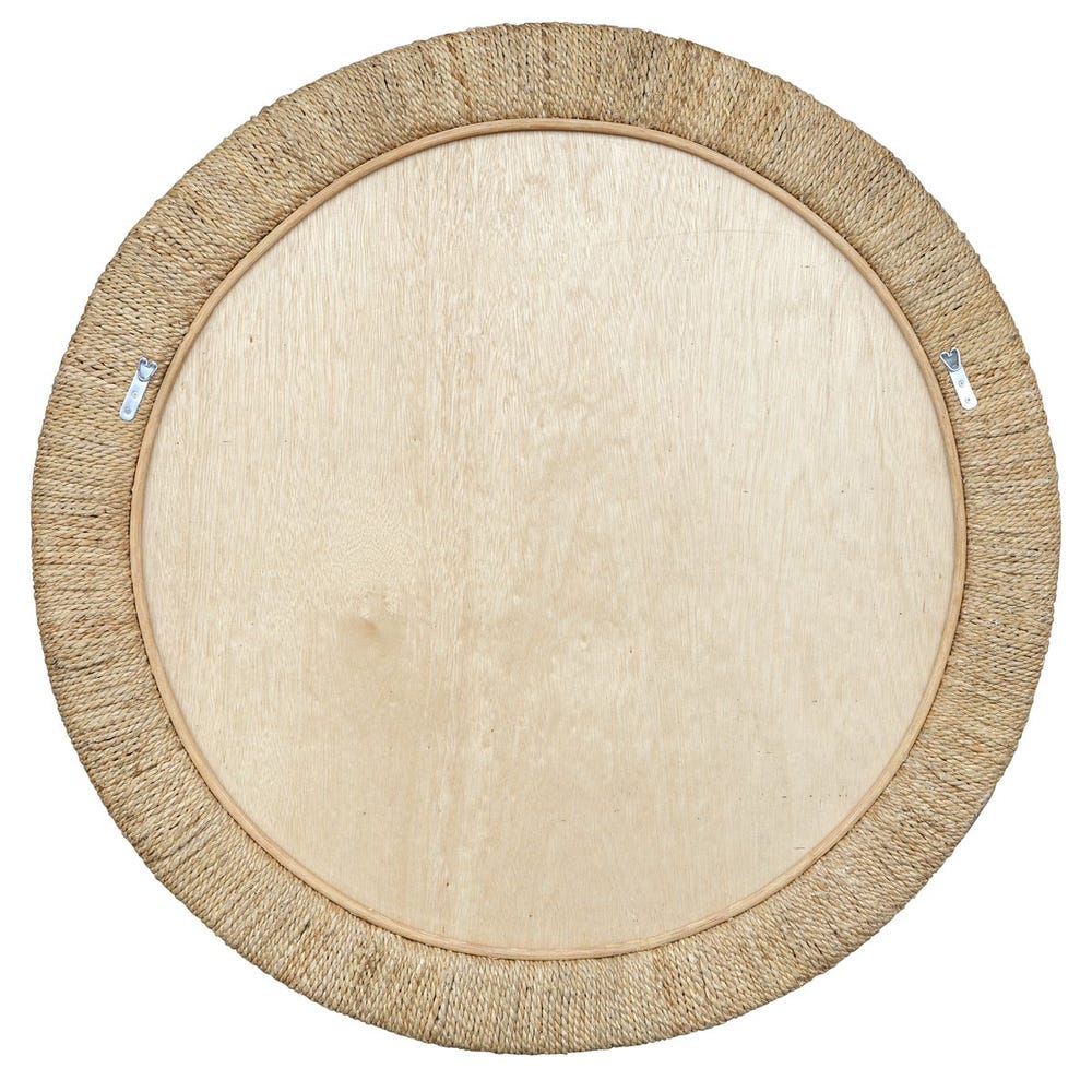 Mariner Round Mirror, Natural