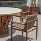 Sumba Outdoor Dining Chair, Golden Flax