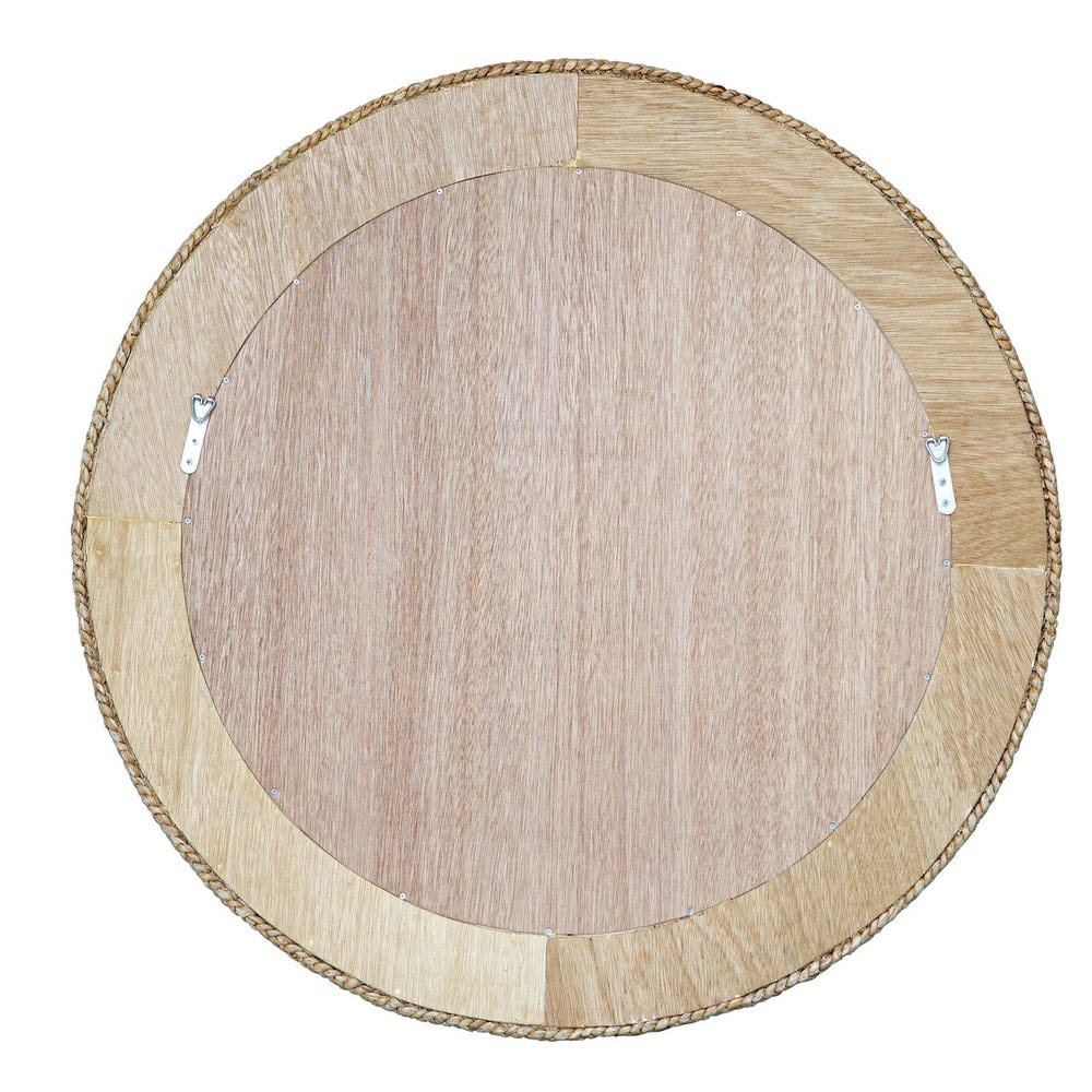 Twisted Seagrass Round Mirror