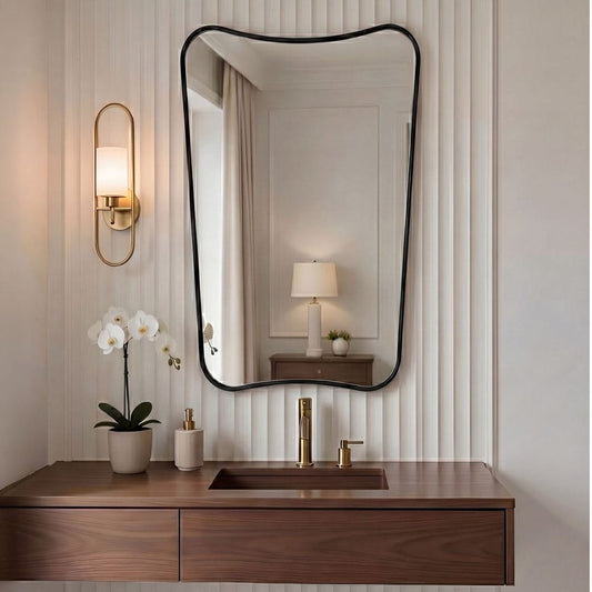 Belvoir Mirror, Black