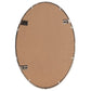 Sherise Oval Mirror, Nickel