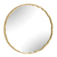Crinkle Round Mirror