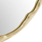 Crinkle Round Mirror