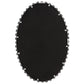 Serna Oval Mirror, White