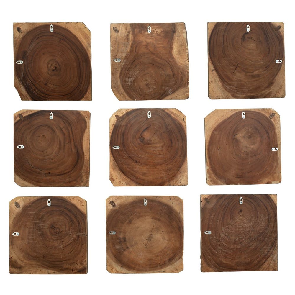 Ignite Wood Wall Decor, S/9