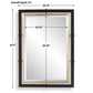 Bach Rectangle Mirror