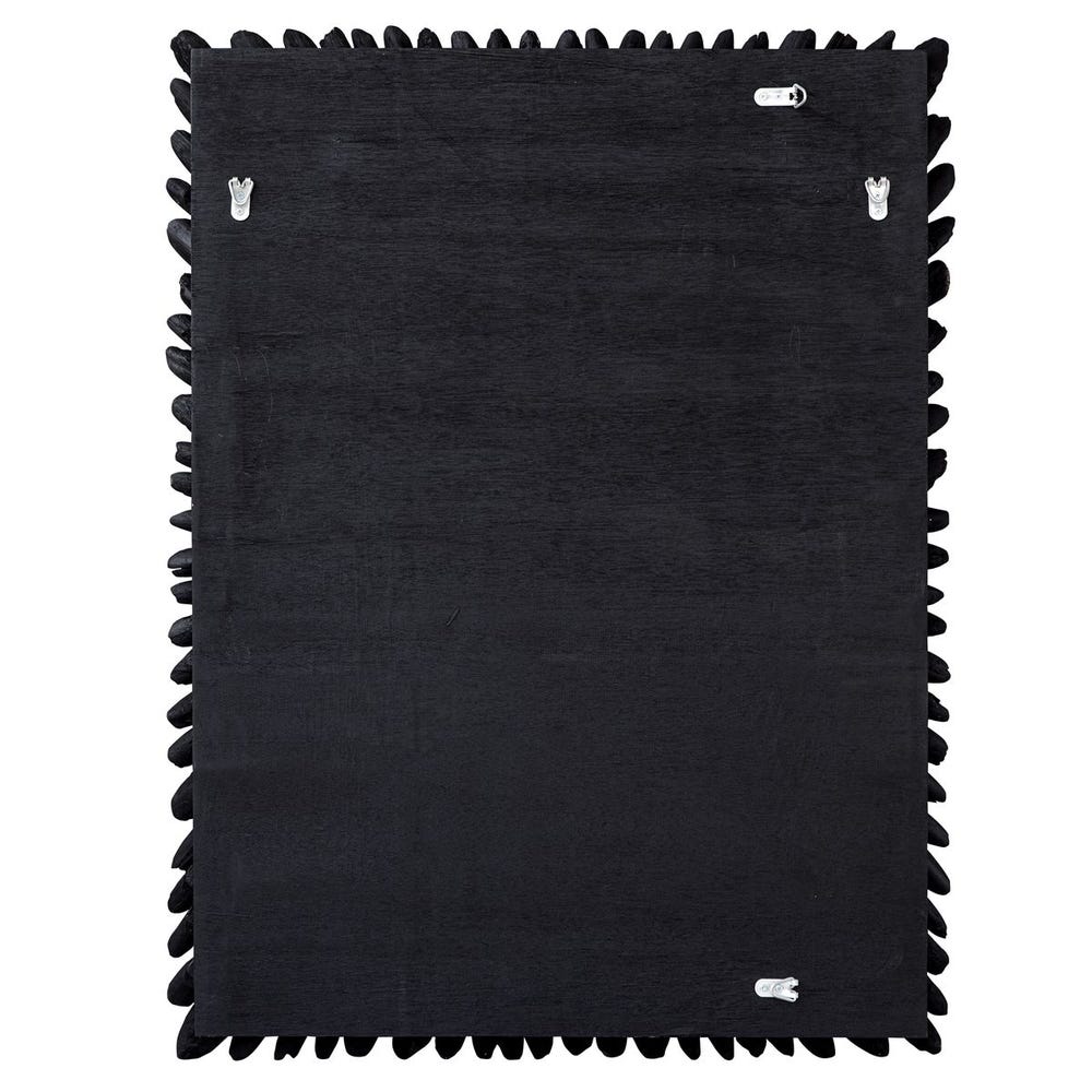 Bahama Wood Wall Decor, Black