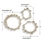 Ripple Effect Wall Decor, S/3