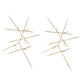 Fireworks Metal Wall Decor, S/2