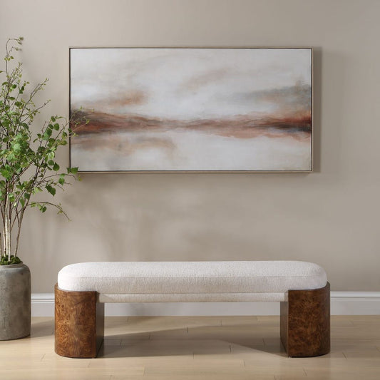 Haze in the Horizon Hand Painted Canvas