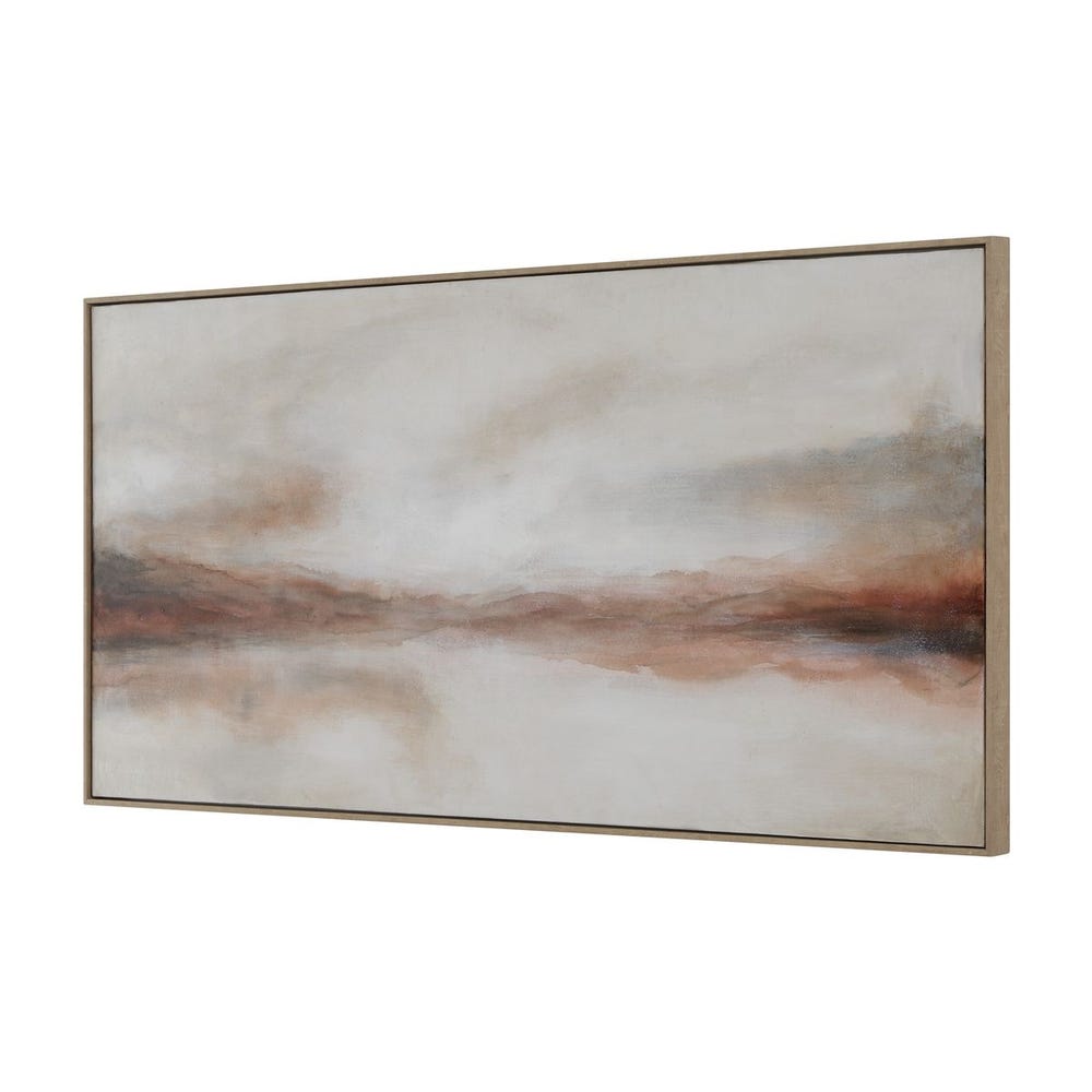 Haze in the Horizon Hand Painted Canvas