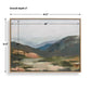 Fading Memory Framed Canvas