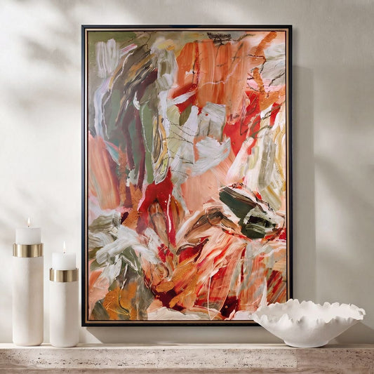 Garden City Framed Canvas