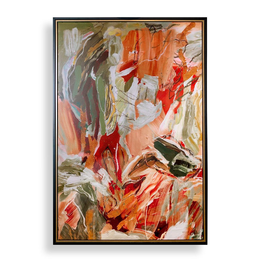 Garden City Framed Canvas