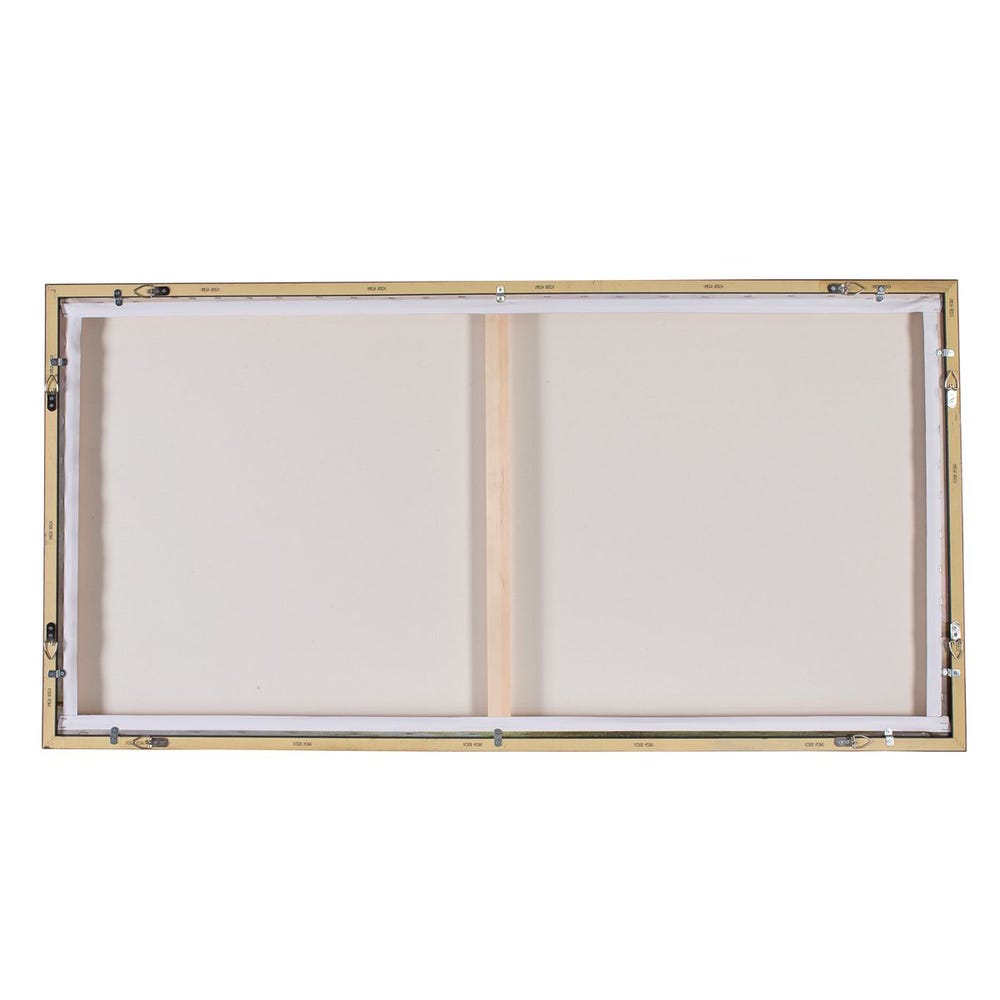 Hazy Lake Framed Canvas