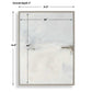 Simple Serenity Framed Canvas