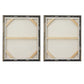 Color Theory Framed Canvases, S/2