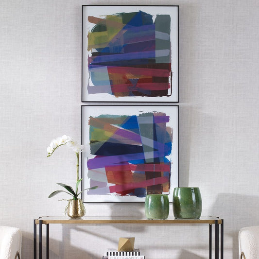 Vivacious Framed Prints, S/2