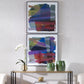 Vivacious Framed Prints, S/2