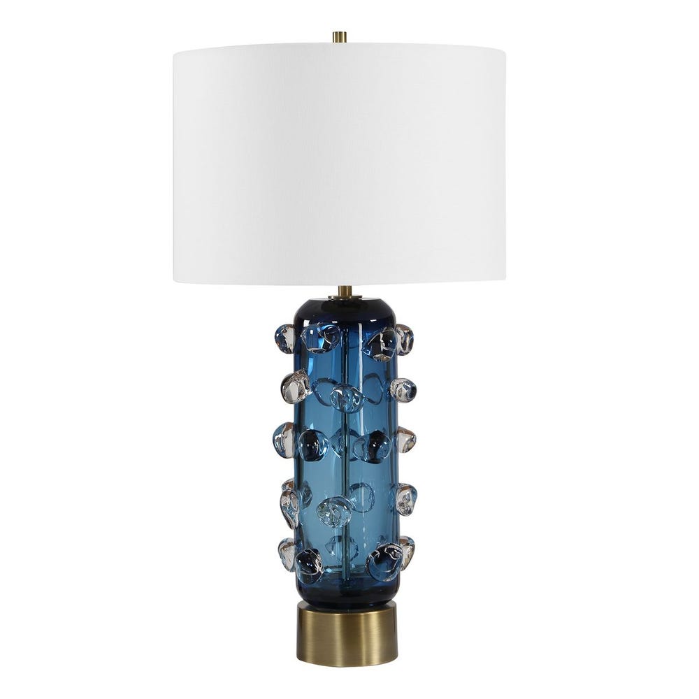 Aura Table Lamp, Blue