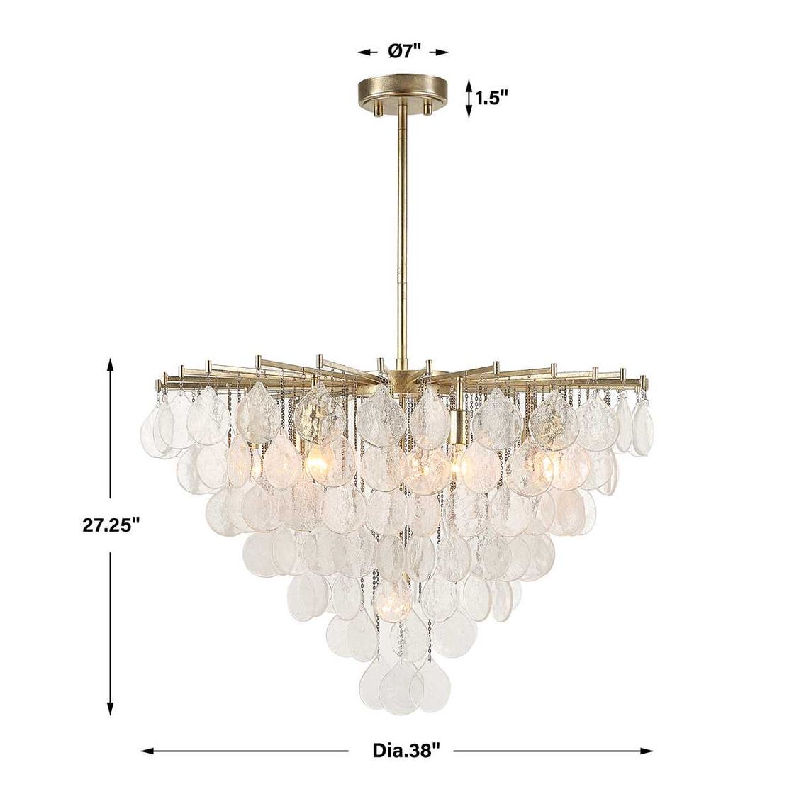 Goccia, 8 Lt Pendant - Large