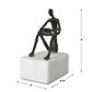 Sit Back, Relax and Read, Sculpture