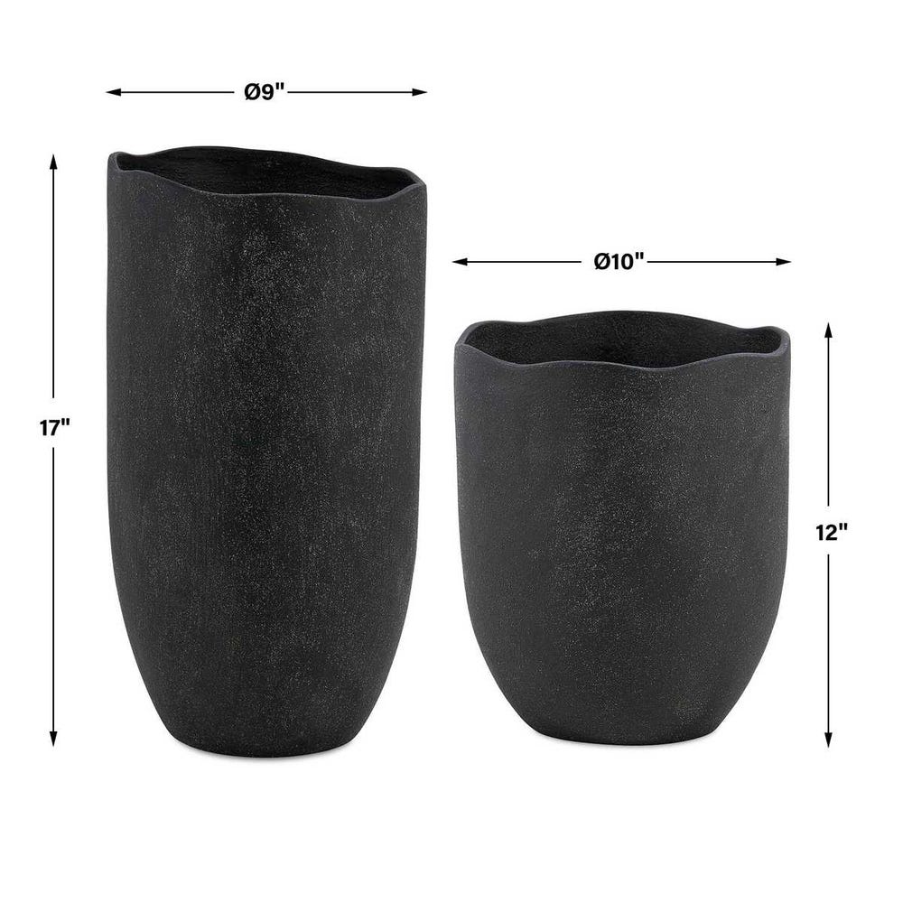 Komorebi Indoor-Outdoor Vases, S/2
