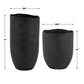 Komorebi Indoor-Outdoor Vases, S/2