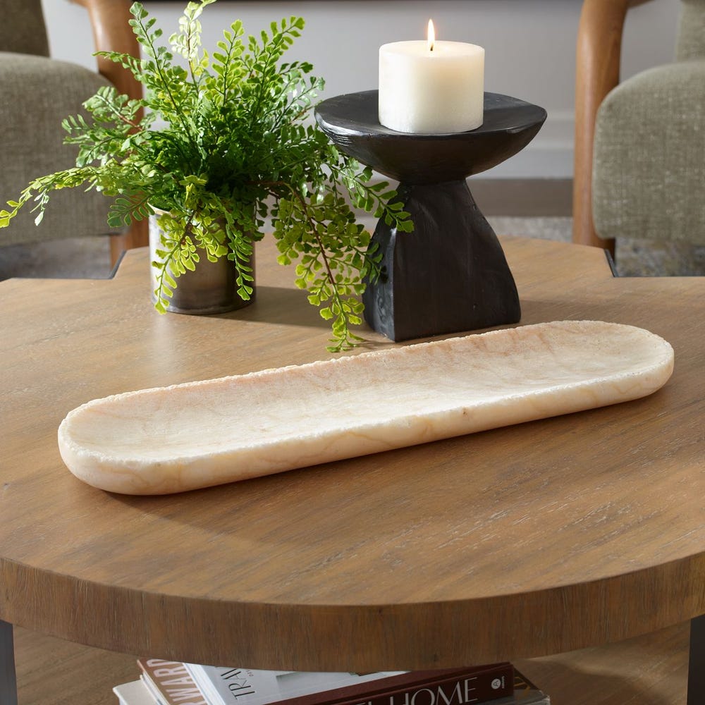 Sculpted Onyx Indoor-Outdoor Bowl