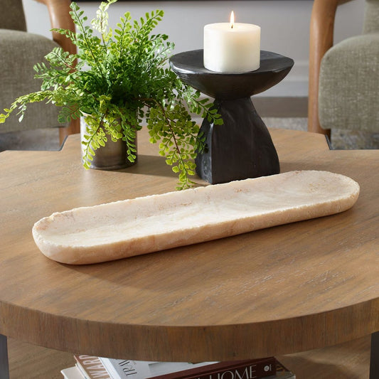 Sculpted Onyx Indoor-Outdoor Bowl