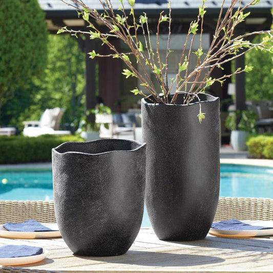 Komorebi Indoor-Outdoor Vases, S/2