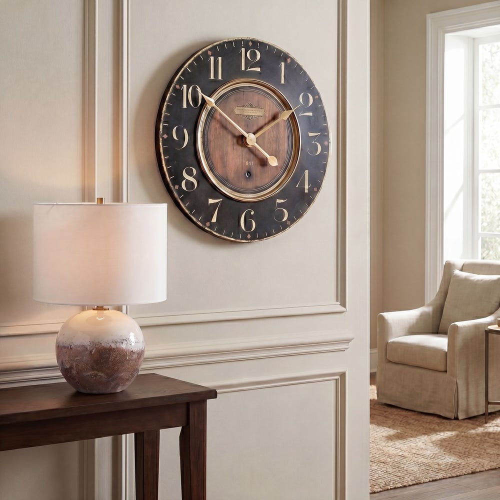 Alexandre Martinot 23" Wall Clock