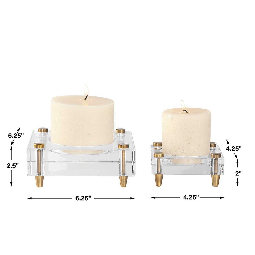 Claire Candleholders, S/2
