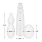 Forma Indoor-Outdoor Vases, S/3