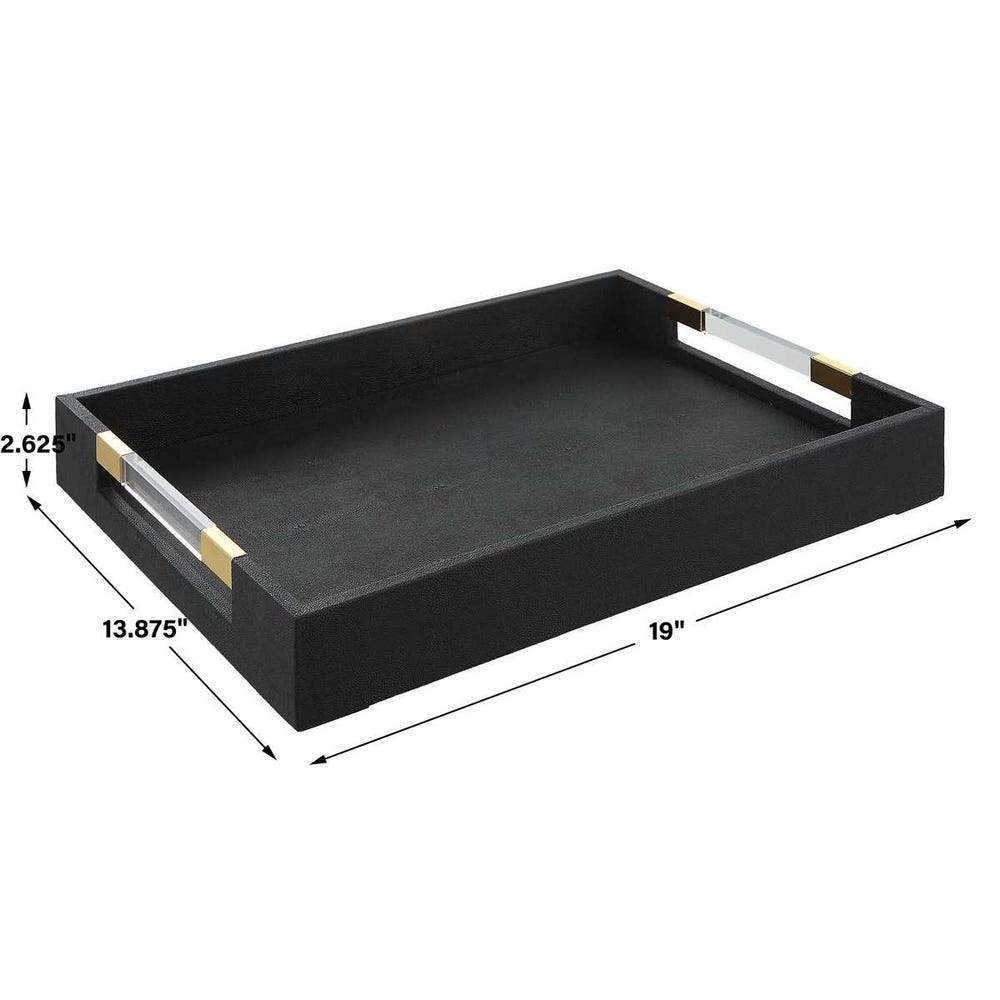 Wessex Tray, Black
