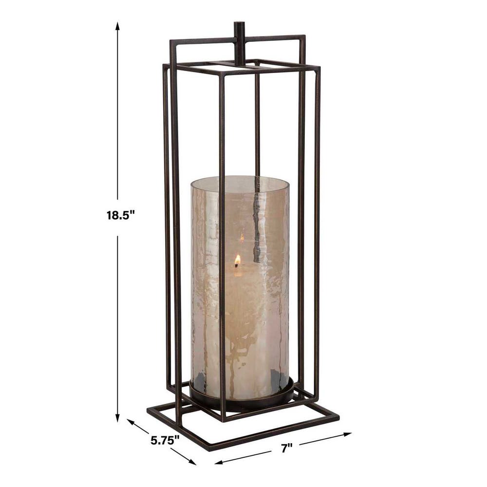 Wenman Candleholder, Bronze
