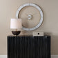 Ivory Halo Wall Clock