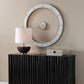 Ivory Halo Wall Clock