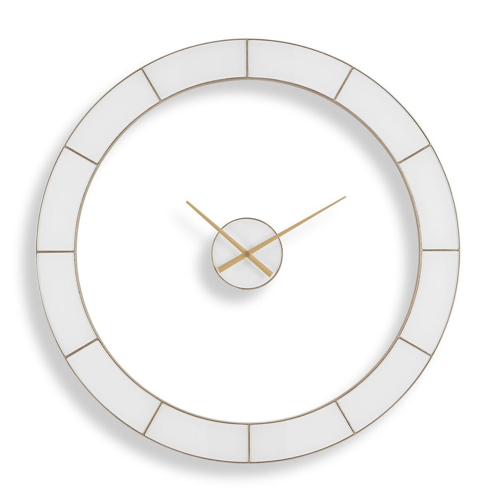 Ivory Halo Wall Clock