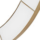Ivory Halo Wall Clock