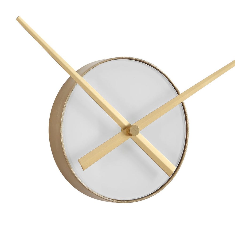 Ivory Halo Wall Clock