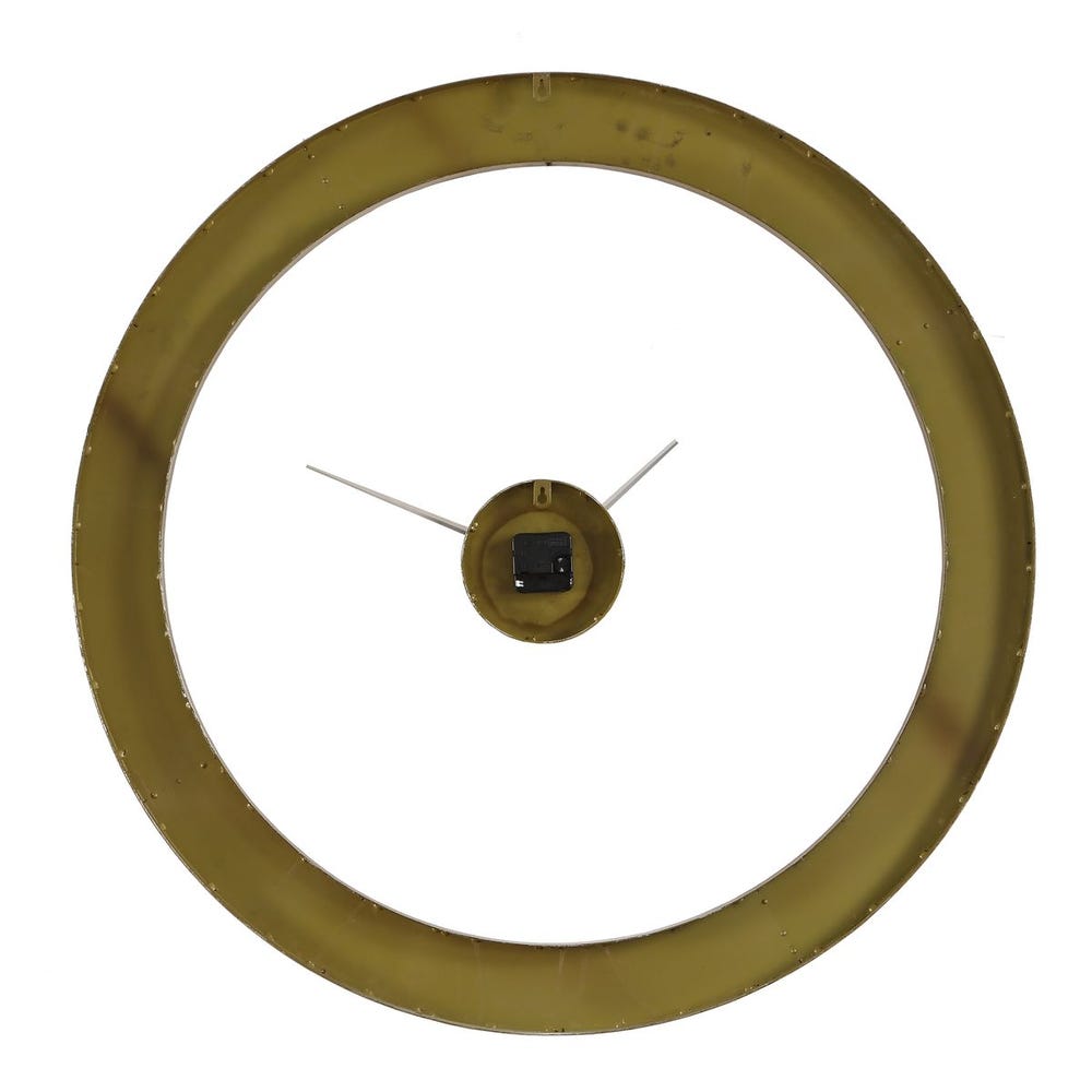Ivory Halo Wall Clock