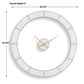 Ivory Halo Wall Clock