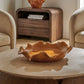 Golden Crest Ruffle Indoor-Outdoor Bowl