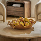 Golden Crest Ruffle Indoor-Outdoor Bowl