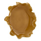 Golden Crest Ruffle Indoor-Outdoor Bowl